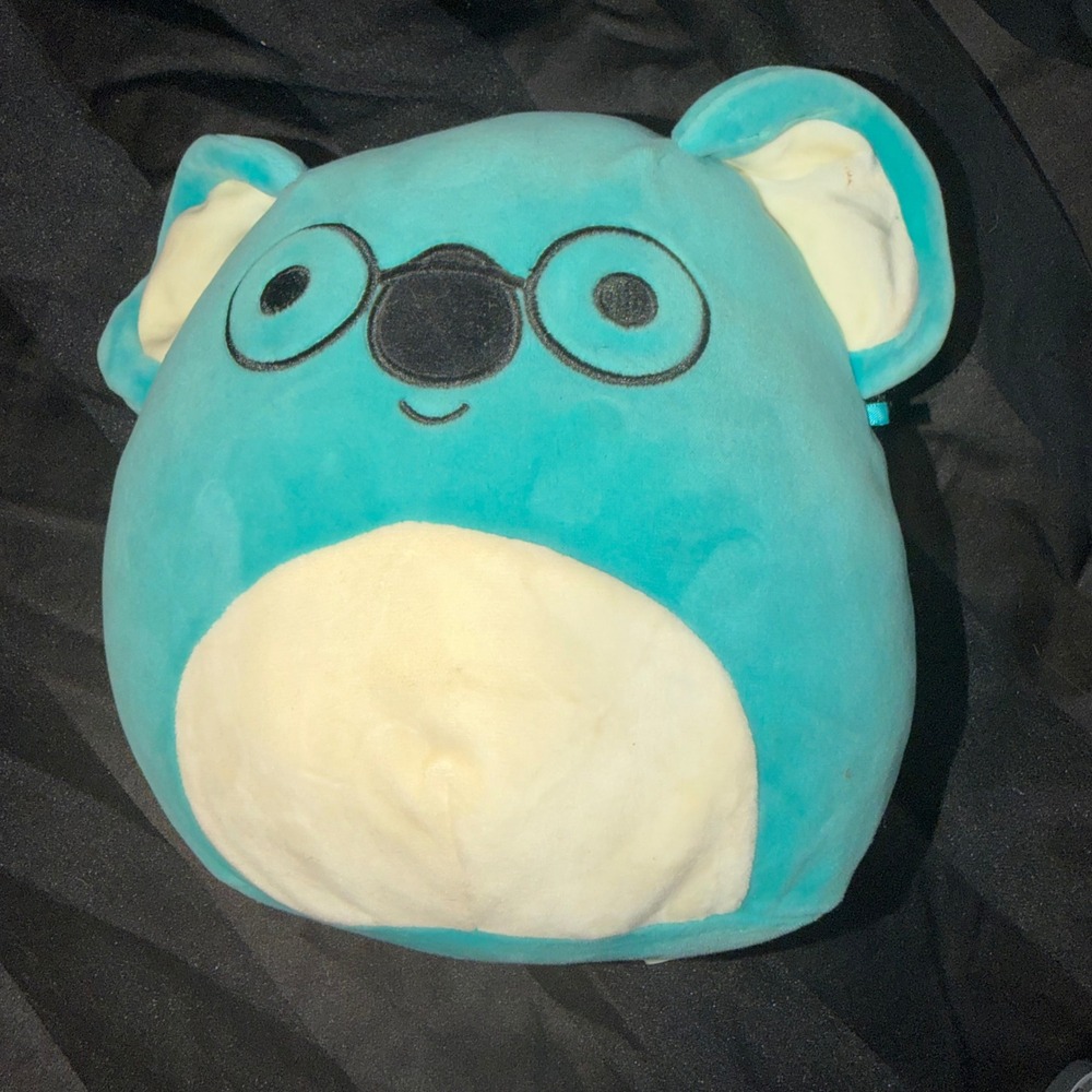 Squishmallows Kevin Koala Glasses 8" Back to School Squad 2020 Rare Plush